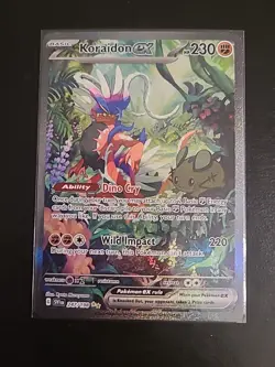 Koraidon ex 247/198 - Scarlet & Violet Special Illustration Rare Pokemon NM - Image 1