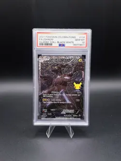 PSA 10 Zekrom 114/114 Celebrations Classic Collection Pokemon 2021 - Image 1
