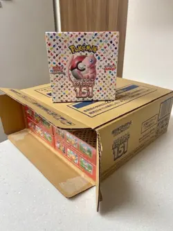 {UK} Case Fresh Japanese 151 Scarlet and Violet Booster Box - Sealed 4521329346038 - Image 1