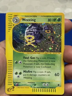 Weezing 32/165 Pokemon Expedition Holo Rare - English - Image 1