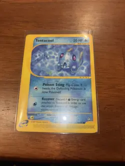Pokemon TCG Tentacool 113/147 Aquapolis Regular - Image 1