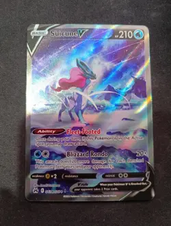 Pokemon TCG Suicune v Crown Zenith: Galarian Gallery GG38/GG70 Holo Ultra Rare - Image 1