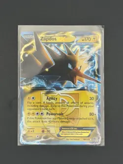 Pokemon Zapdos EX (Team Plasma) Ultra Rare Holo Plasma Storm 48/135 - NM - Image 1
