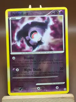 HP Pokemon Duskull 80/130 Diamond and Pearl Reverse Holo - Image 1