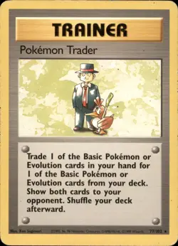 Pokemon Trader - Base Set - #77 - Lightly Played - Image 1
