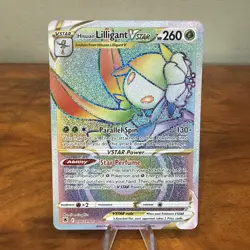 Pokemon TCG: Hisuian Lilligant VSTAR 190/189 (Astral Radiance) Rainbow Rare - NM - Image 1
