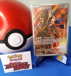 Zamazenta 201/182 Pokemon TCG Sv: Destined Rivals Illustration Rare (MINT) - Image 1