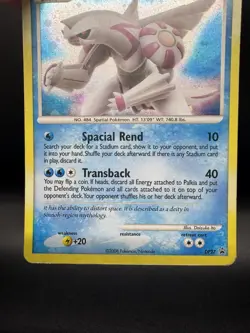 Pokemon TCG Palkia Diamond and Pearl DP27 Holo Rare Promo - HP/Damaged - Image 4