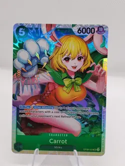 Carrot Reprint OP08-023 Premium Booster The Best Vol. 2 Super Rare One Piece TCG - Image 1