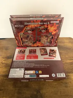 One Piece CCG Illustration Box Vol 5 Lot Of 3 Sealed New - Image 2