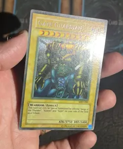 Yugioh Gate Guardian MRD-000 Unlimited Misprint Faded Foil Bleed Error - Image 3