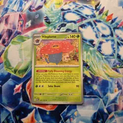 Pokemon TCG Vileplume 045/165 Non-Holo Card Mew 151 NM Condition - Image 1