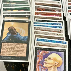 Lot Of Vintage MTG Magic The Gathering Cards 4th Edition Rares Animate Dead - Image 2