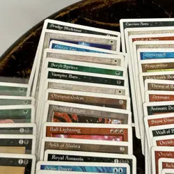 Lot Of Vintage MTG Magic The Gathering Cards 4th Edition Rares Animate Dead - Image 3