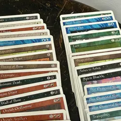 Lot Of Vintage MTG Magic The Gathering Cards 4th Edition Rares Animate Dead - Image 5