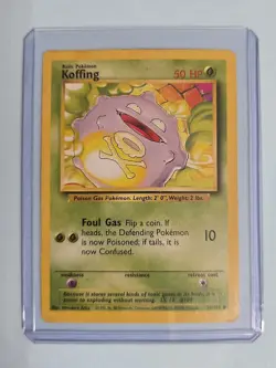 1999 Koffing 51/102 - Base Set - LP Pokemon Card - WotC - Image 3