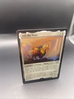 MTG - Bill the Pony - Silver Foil - Lord of the Rings+ 1 Regular Card - Image 3