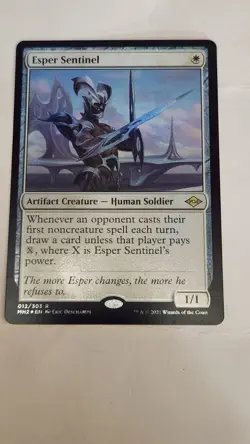 FOIL Esper Sentinel MTG MH2 012 Modern Horizons 2 Rare EDH Staple Card Draw - Image 3