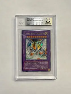 2005 YU-GI-OH! CRV-CYBERNETIC REVOLUTION 1ST ED #EN036 CYBER END DRAGON BGS 8.5 - Image 1