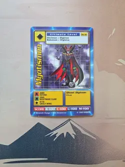 Myotismon BO-38 1st Edition Vintage Series 1 Booster Bandai Digimon Card - Image 1