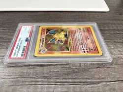 1999 Pokemon Charizard Holo PSA 4 Trading Card Game - Image 4