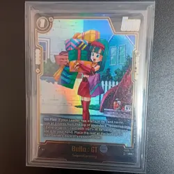 Bulla : GT FB09-114 Alternate Art Dual Evolution Dragon Ball Card English Fusion - Image 1