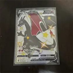 Pokemon Charizard V Secret Rare 79/73 Champions Path Holo Full Art Card - Image 1