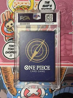 PSA 10 Tony Tony Chopper EB01-006 Japanese One Piece Card Game Gem Mint SR - Image 2