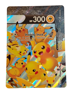 2021 POKEMON PIKACHU V-UNION SWSH140 HOLO CARD - Image 1