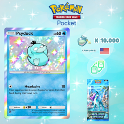 Pokemon TCG Pocket - Shiny Psyduck Card (English) - Image 1