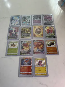 Pokemon Full Art Holo Card Lot 14 Cards NM Japanese - Image 1