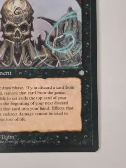 Magic MTG Ice Age Necropotence NEAR MINT NM BB - Image 4