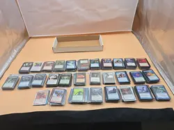 1500+ MTG Magic The Gathering OLD School VINTAGE 1993 To 2010 Half Sleeved - Image 1