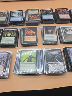 1500+ MTG Magic The Gathering OLD School VINTAGE 1993 To 2010 Half Sleeved - Image 4