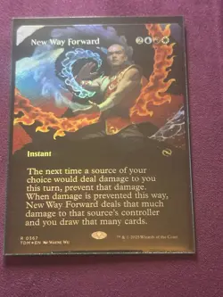 New Way Forward - Foil - Borderless Tarkir: Dragonstorm MTG - Image 2
