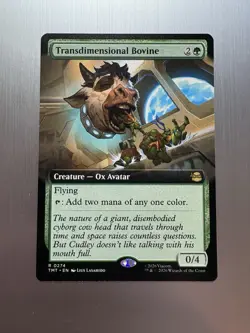 Transdimensional Bovine - 274 - MTG: Teenage Mutant Ninja Turtles - Extended Art - Image 1