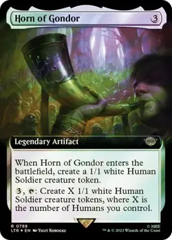 MTG - Horn of Gondor - Surge Foil - Lord of the Rings - Magic the Gathering - Image 1
