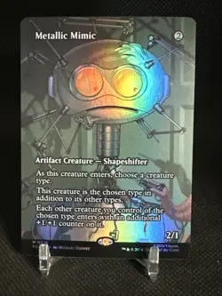 Metallic Mimic (Borderless Foil) - 0016 - PZA - Teenage Mutant Ninja Turtles MTG - Image 1