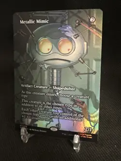 Metallic Mimic (Borderless Foil) - 0016 - PZA - Teenage Mutant Ninja Turtles MTG - Image 2