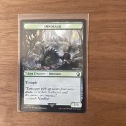 Dinosaur Token - Universes Beyond: Jurassic World Collection - MTG - Image 1