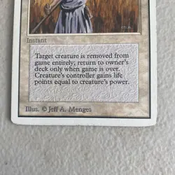 X1 Swords To Plowshares LP/MP [Unlimited Edition] Mtg Magic The Gathering - Image 3