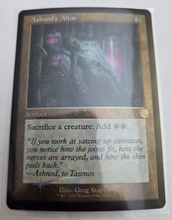 MTG, Ashnod's Altar The Brothers' War: Retro Frame Artifacts Foil NM - Image 1