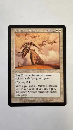 Decree of Justice - Scourge. -8 143 - 2003 - Regular - MTG - LP - Image 1