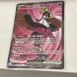 Pokemon TCG Fezandipiti EX 084/064 Shrouded Fable Ultra Rare Holo Card - Image 1