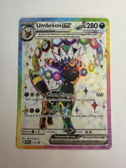 Pokemon Umbreon ex SVP176 Sv: Scarlet & Violet Promo Full Art Holo 280 HP - Image 1