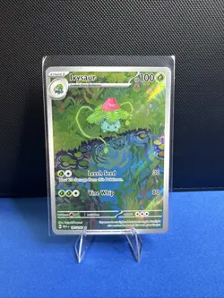 Pokemon TCG Ivysaur Scarlet & Violet 151 IR #167/165 NM - Image 1