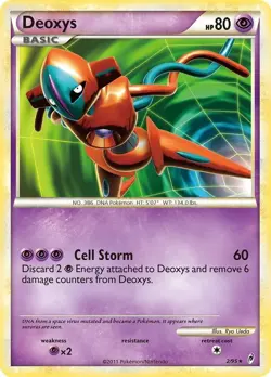 Pokemon TCG: Deoxys Reverse Holo (Call of Legends) 2/95 - Image 1