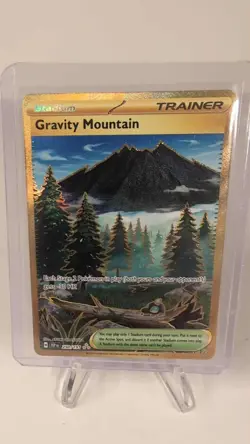 Pokemon TCG Gravity Mountain 250/191 Surging Sparks Hyper Rare Holo NM - Image 1