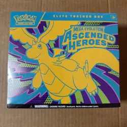 Pokemon TCG - Mega Evolutions Ascended Heroes Elite Trainer Box - New sealed - Image 1