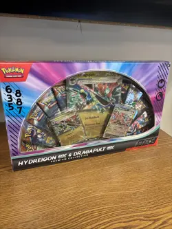 Pokemon TCG Hydreigon EX & Dragapult EX Premium Collection Box - New Sealed - Image 1